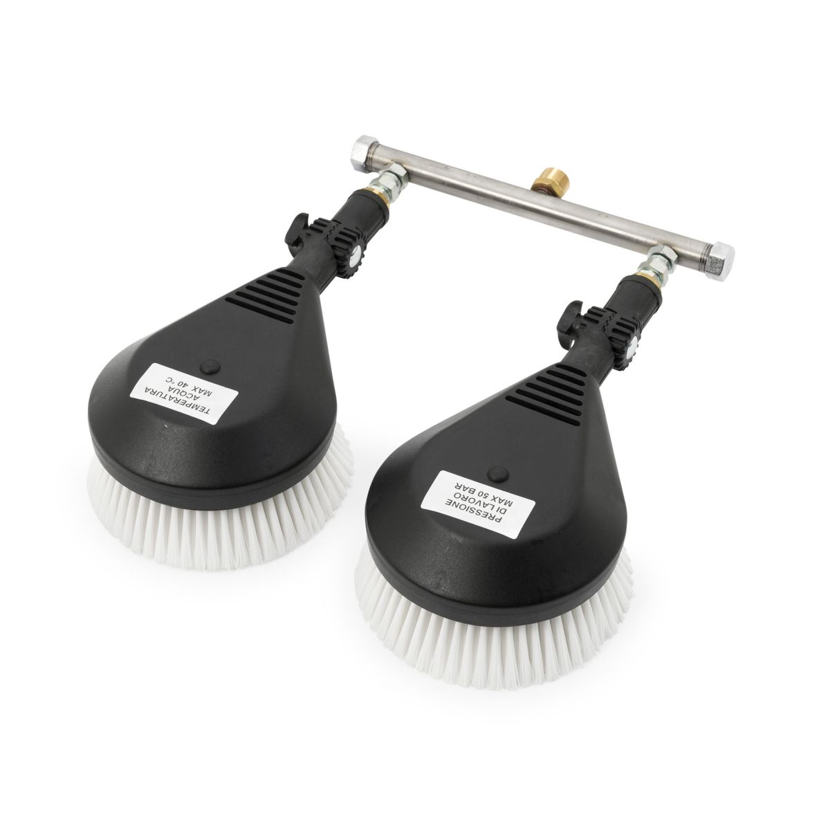 Item DOUBLE BRUSHES ROTATING IN THE OPPOSITE DIRECTION