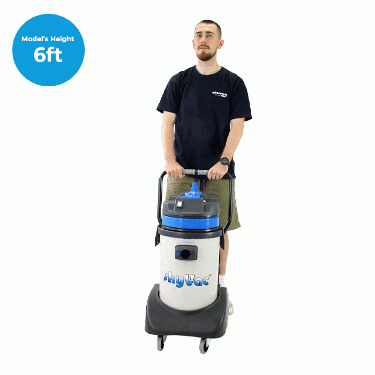 skyVac® Internal 30 kit 6m interlocking suction sections