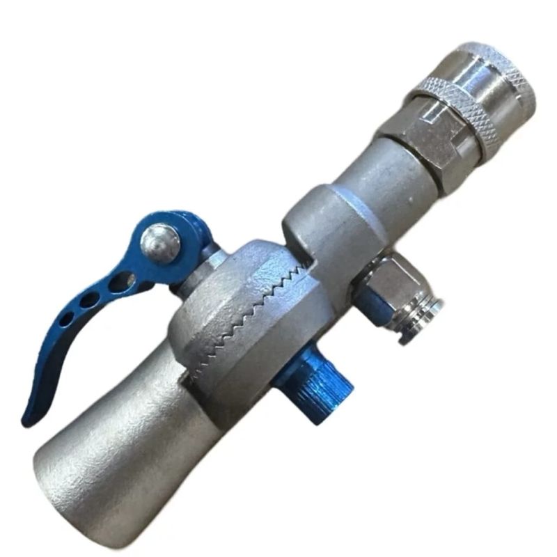 Stainless steel nozzle holder angle adapter