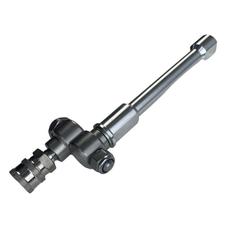 Item OVA8 high pressure adapter swivel 1/4 with clamp