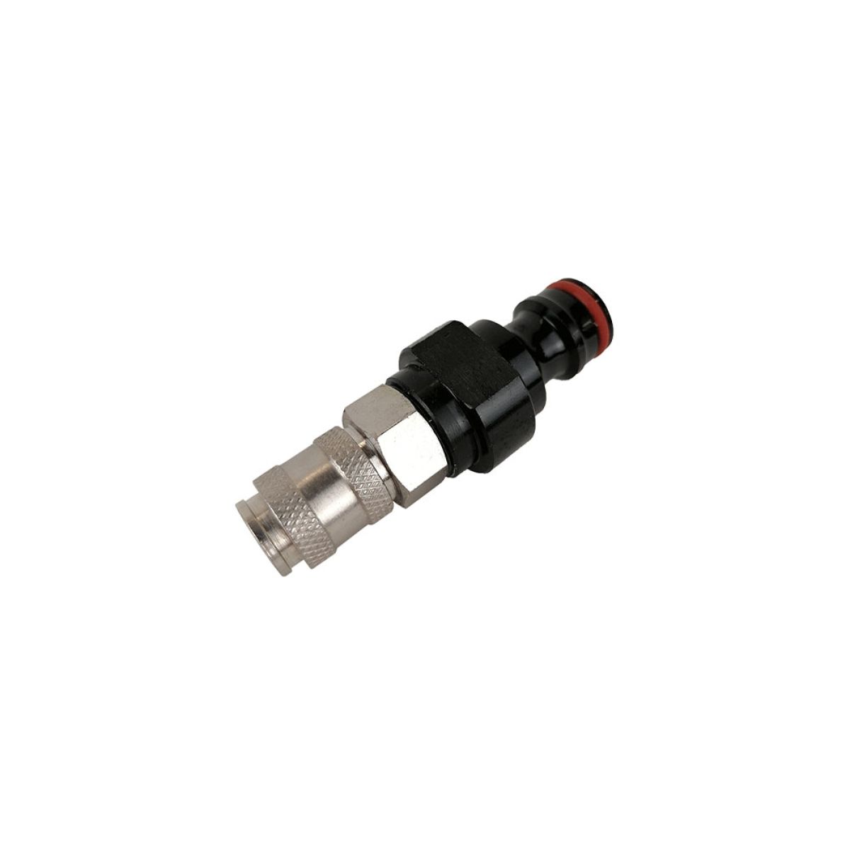 Item Aluminum male adapter with Q21 female coupling