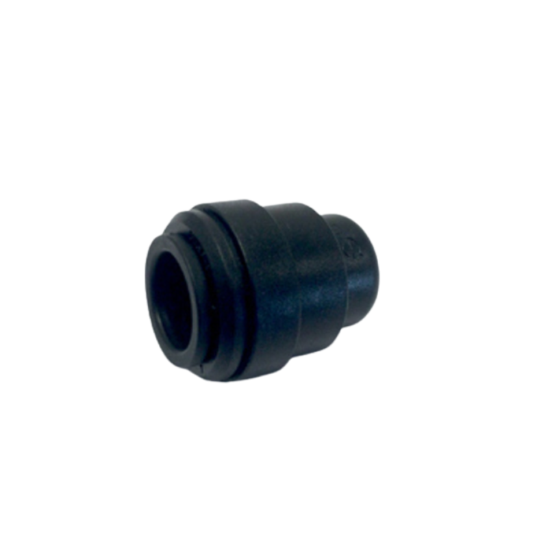 Item 12 mm quick-connect end stop