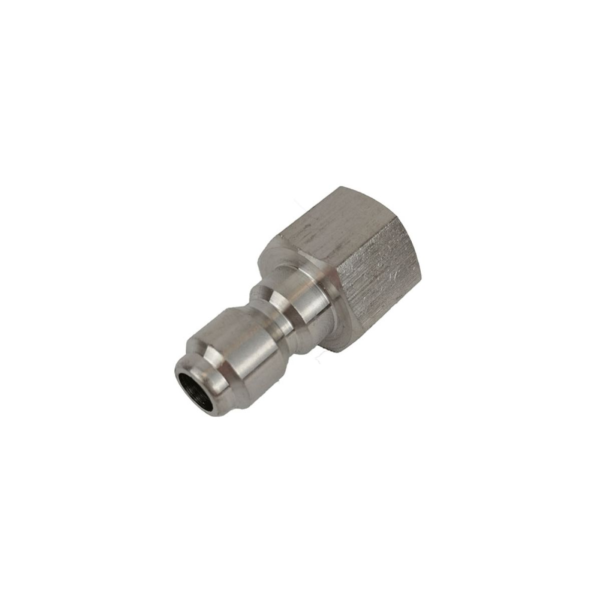Item 1/4" male quick connector made of high pressure stainless steel, with 1/4" male thread
