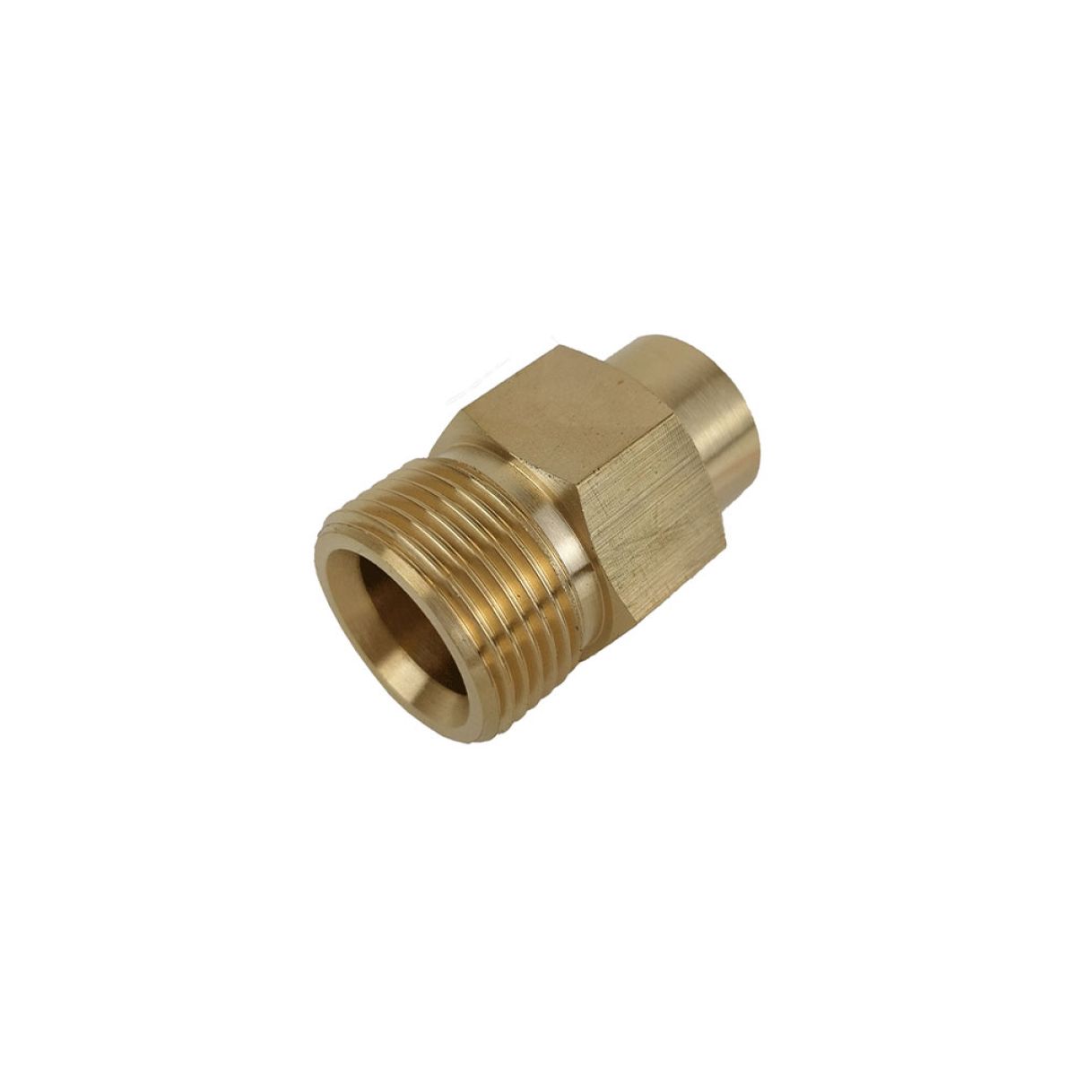 Item High pressure M22 threaded female connector fitting with 3/8" male thread