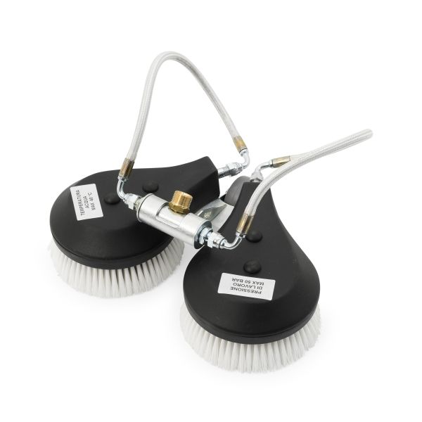Item DOUBLE BRUSHES ROTATING AGAINST FLOATING