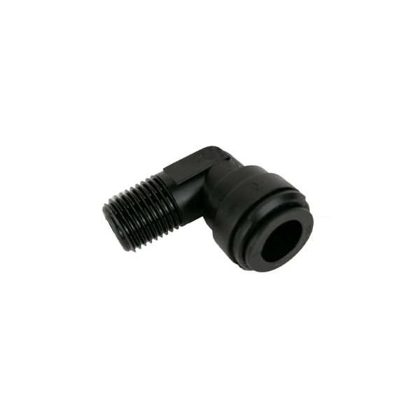 Item 10mm Push-In Fitting – 1/4 Male NPTF Elbow