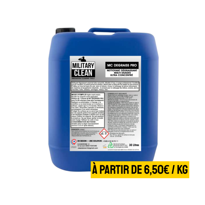 Item Military clean MC DEGREASE PRO
