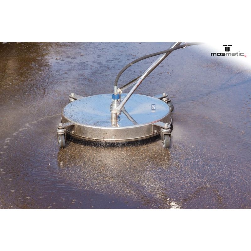 Mosmatic FL-CR 520mm with brush skirt 2x nozzles on rollers - 275 bar