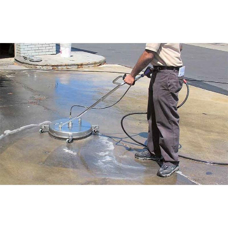 Mosmatic FL-CR 520mm with brush skirt 2x nozzles on rollers - 275 bar