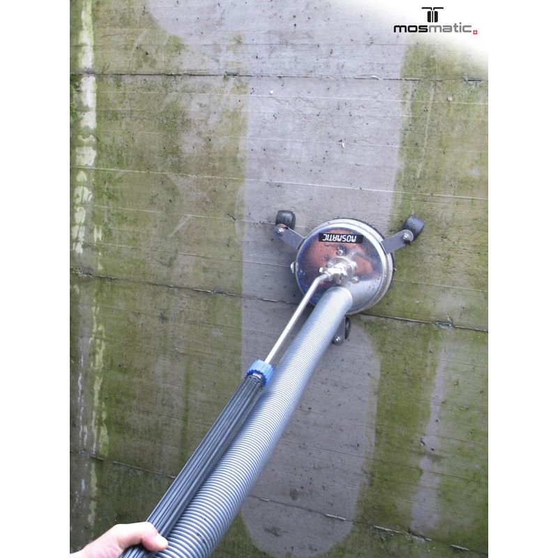 Mosmatic Surface Cleaner - 200mm with brush skirt and suction port 2x nozzles - 275 bar