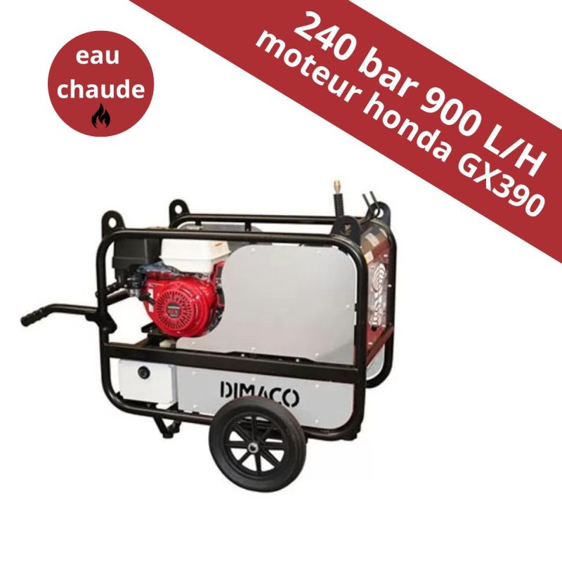 Item Hot water cleaner 15L/min 240 bar Thermal – DIMACO
