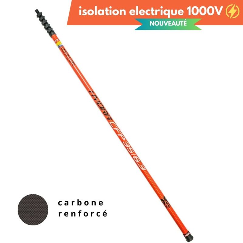 Item Hydra 23m20 reinforced carbon telescopic pole