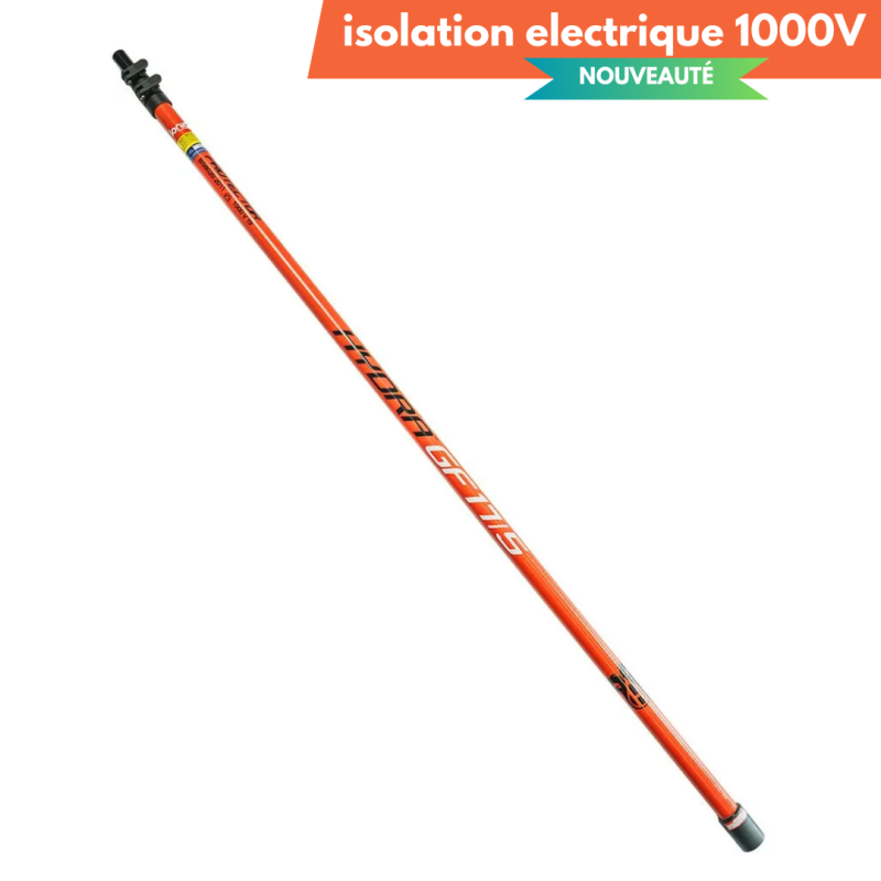 Item Hydra fiberglass telescopic pole 4.10m to 8.60m / 1.58m closed