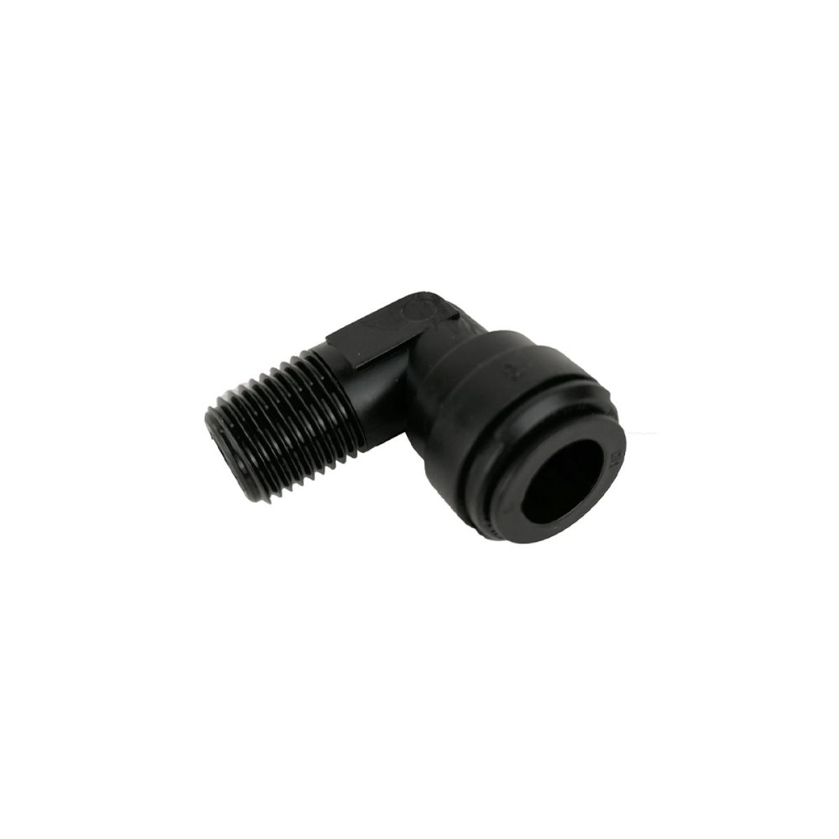10mm Push-In Fitting – 1/4 Male NPTF Elbow