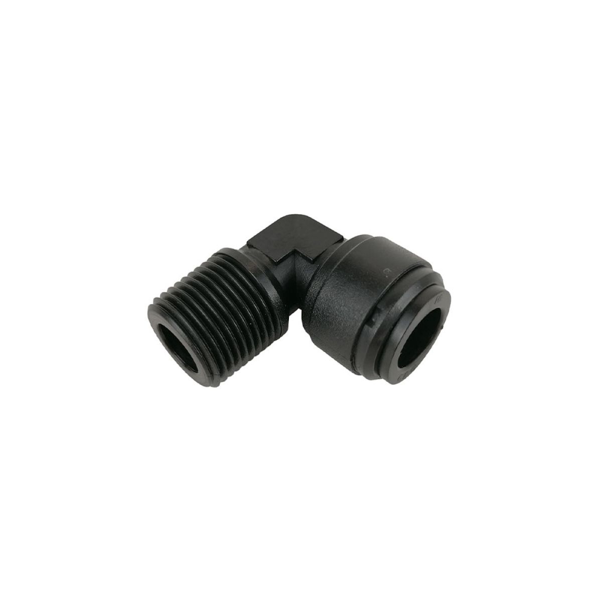 10mm Snap Fit – 3/8 BSPT Male Elbow