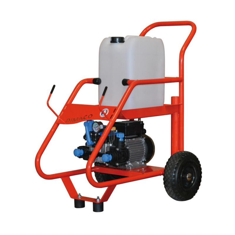 Item Single-phase electric sprayer 10 bar on trolley 19 l/min