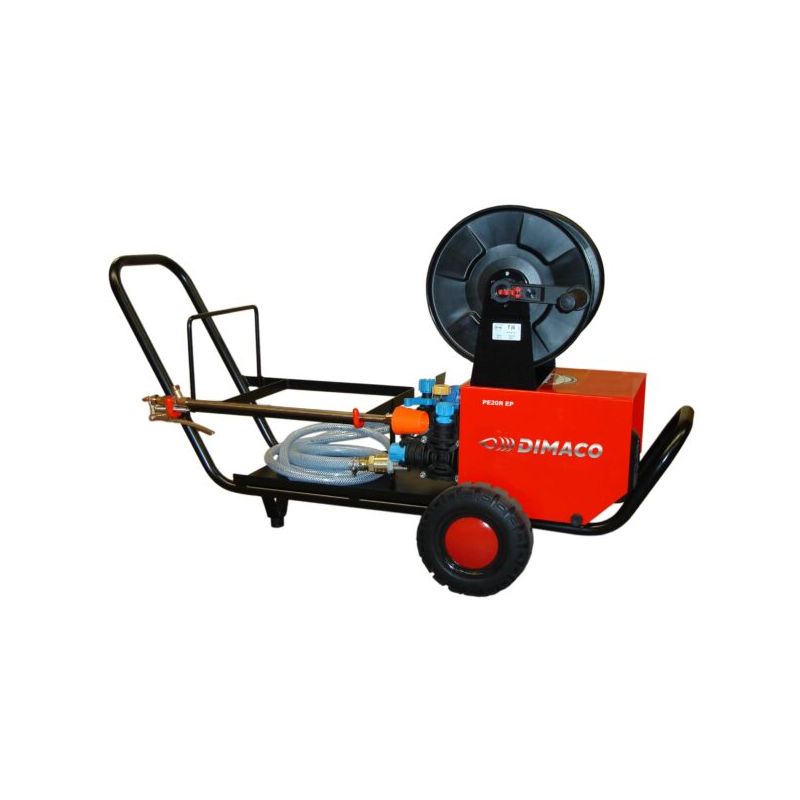 Item Single-phase electric sprayer 10 bar on trolley 19 L/min reel