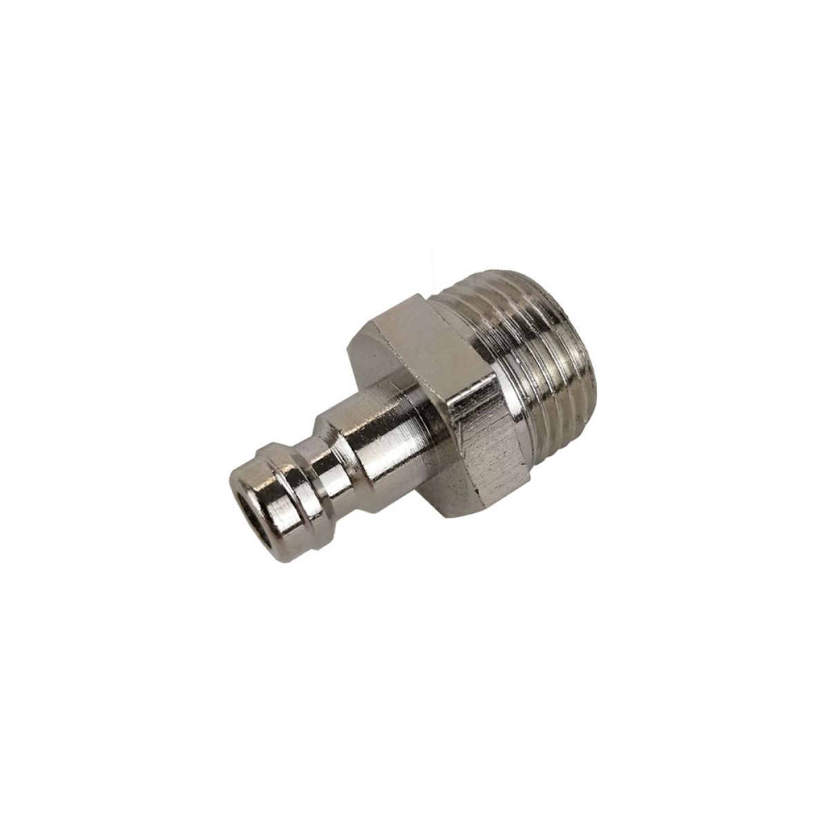 Item Q21 male adapter, 3/8 male thread