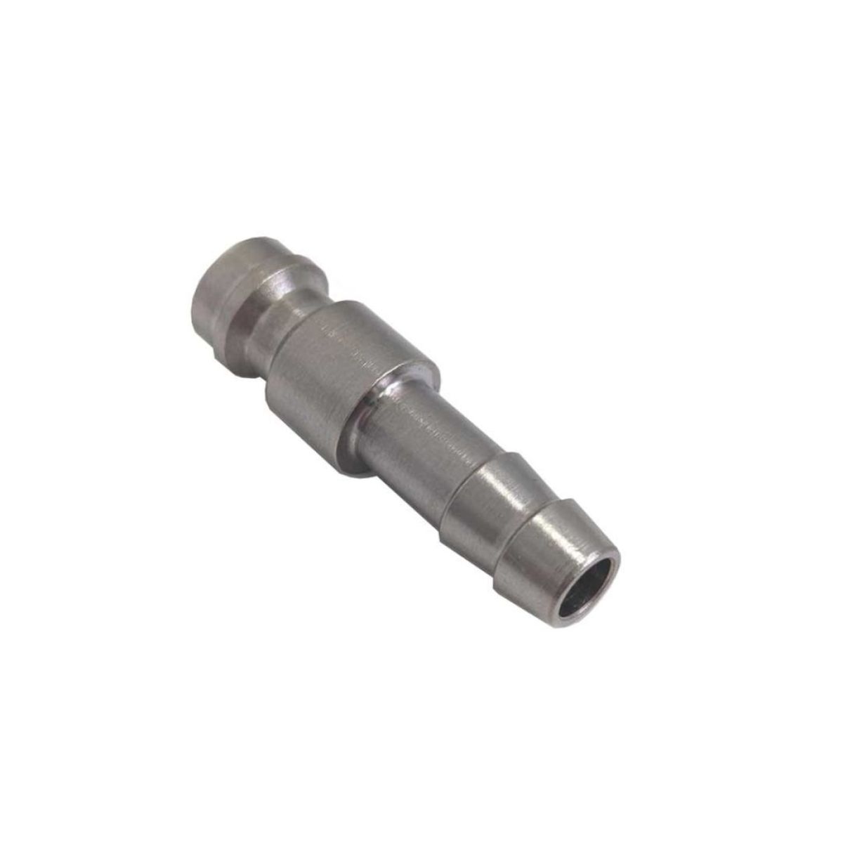 Q21 Male Adapter with 6mm Hose Barb - Stainless Steel