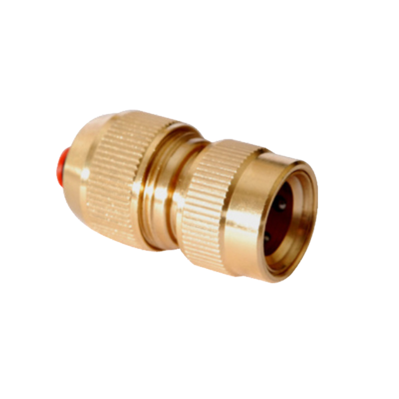 Item Brass female quick-connect fitting with automatic stop for 12.7 mm hose