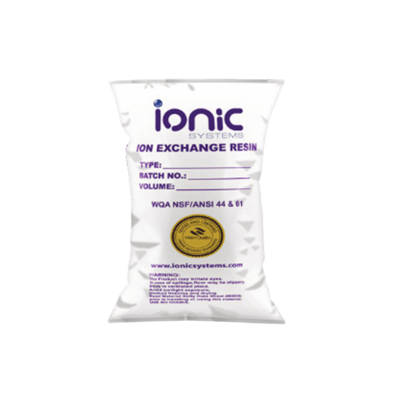 Item IONIC ion exchange resins – 25-litre format