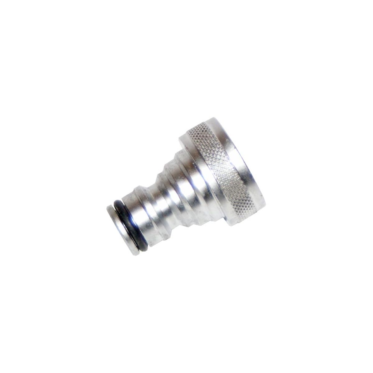 Item Stainless steel male adapter with 1/2 and 3/4 female thread