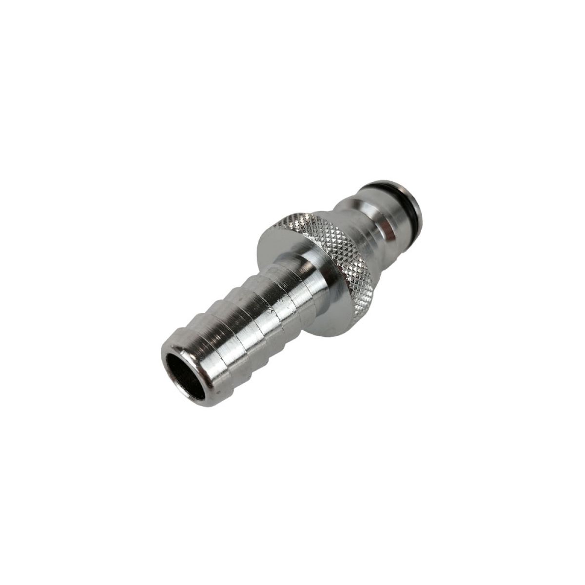 Item Stainless steel male adapter with 12mm hose end