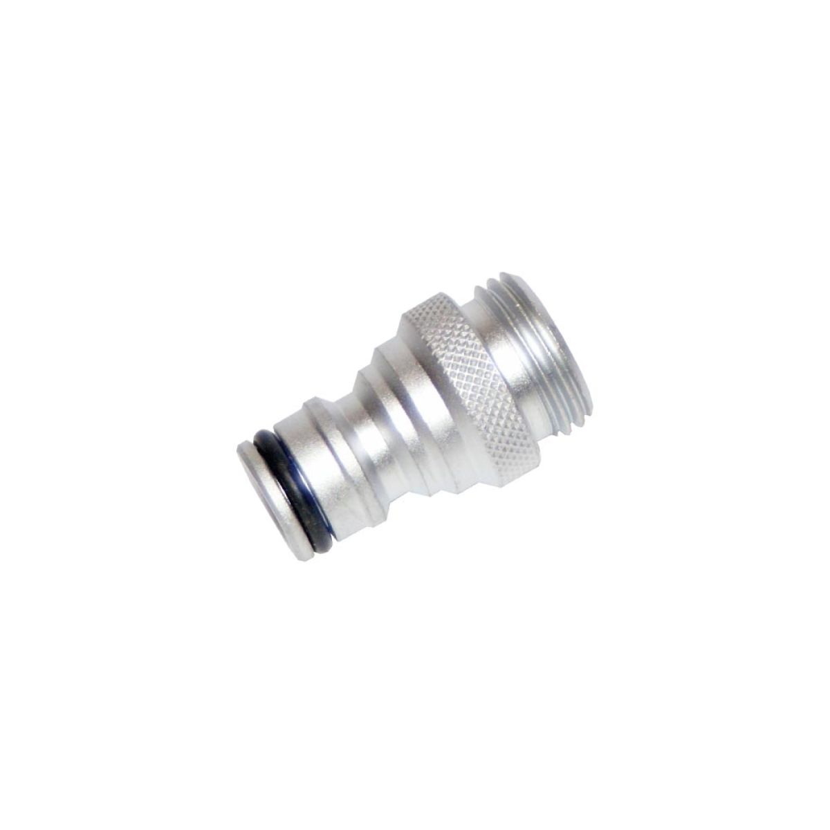 Stainless steel male adapter with 1/2 male thread