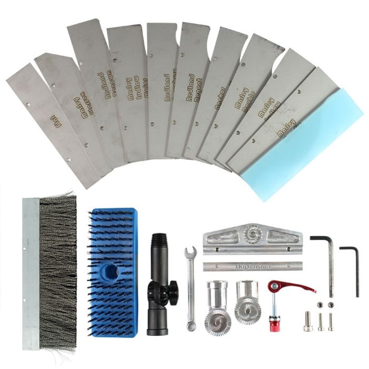 Item Skyscraper Single Head Kit + 11 Blades + Brushes