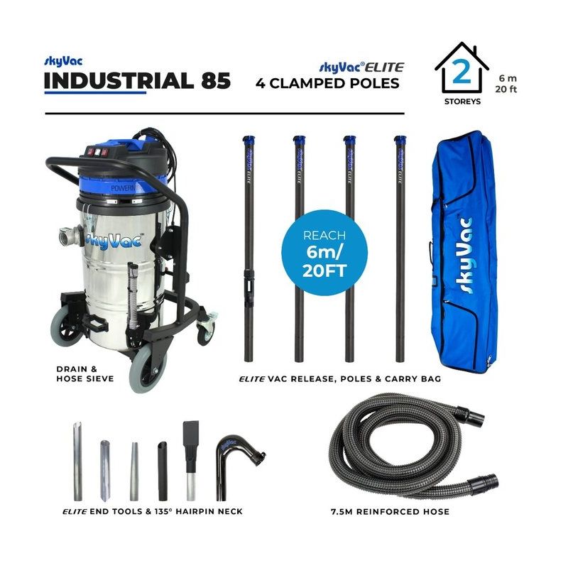 Item SkyVac® Industrial 85 / Elite clamp sections