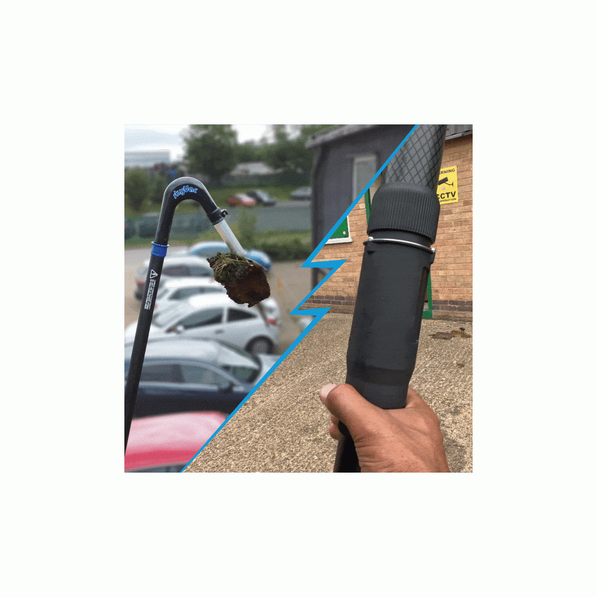 skyVac® Interceptor Manual Start / Elite Clamp Sections