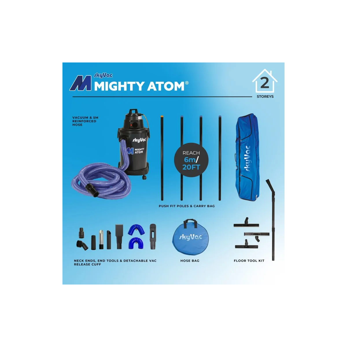 Item SkyVac® Mighty Atom / interlocking section