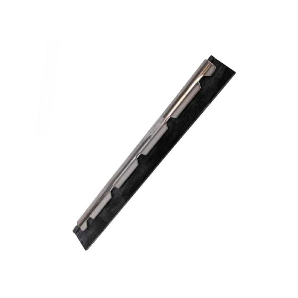 Item Stainless steel barrette with soft rubbers