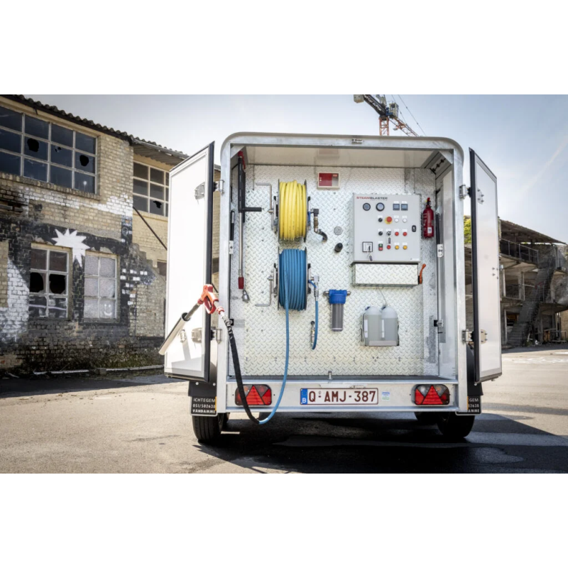 Steamblaster® High Pressure Steam Trailer