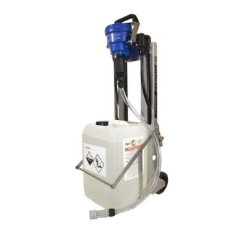 photo Soft Wash Mini Dosatron Chemical Injection Cart