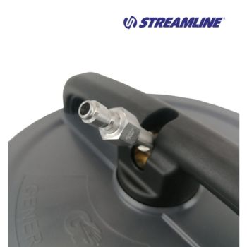 12 inch (300 mm) flat surface cleaner with 1/4 Quick Release male connection