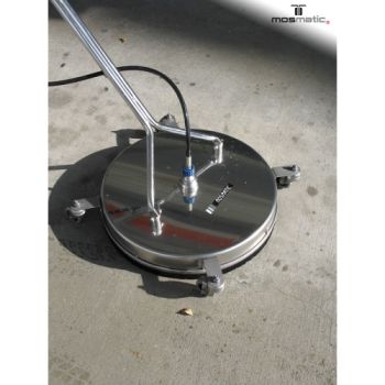 Mosmatic FL-CR 520mm with brush skirt 2x nozzles on rollers - 275 bar