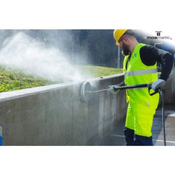 Mosmatic 300mm surface cleaner with brush skirt 2x nozzles